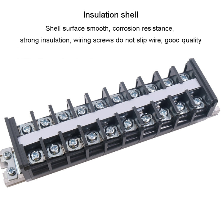 CHINT TD-1550 Terminal Block Rail Type Wiring Block Paralleling Wires Wire Connector - Booster Cable & Clip by CHNT | Online Shopping South Africa | PMC TechLife | Buy Now Pay Later Mobicred