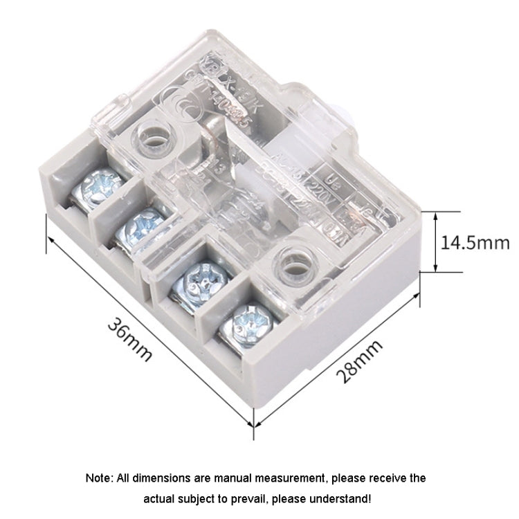 CHINT YBLX-19/K Foot Switch Inserts Self-Resetting Micro Travel Switches Accessories Miniature Limiters - Car Switches by CHINT | Online Shopping South Africa | PMC Jewellery | Buy Now Pay Later Mobicred