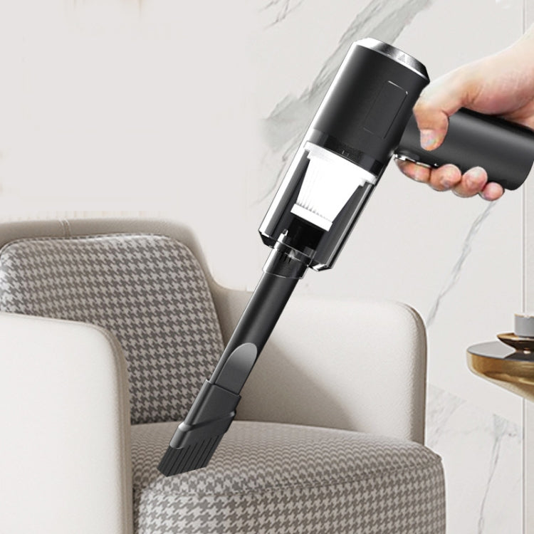 Automotive Household Small Vacuum Cleaner Car USB Charging Powerful Cleaning Tool(Black) - Vacuum Cleaner by PMC TechLife | Online Shopping South Africa | PMC TechLife | Buy Now Pay Later Mobicred