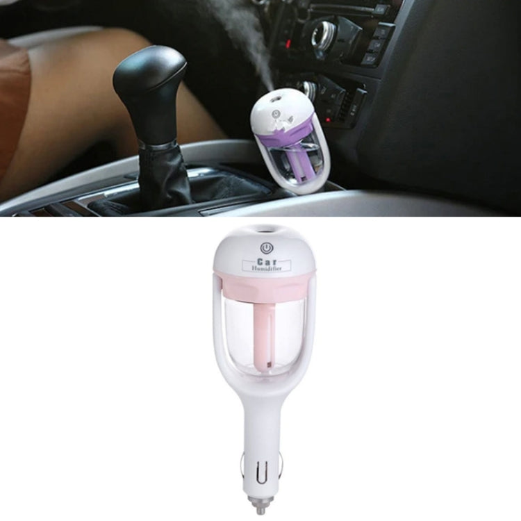 Car Negative Ion Spray Humidifier Aromatherapy Air Purifier(Pink) - Air Purifier by PMC TechLife | Online Shopping South Africa | PMC TechLife | Buy Now Pay Later Mobicred