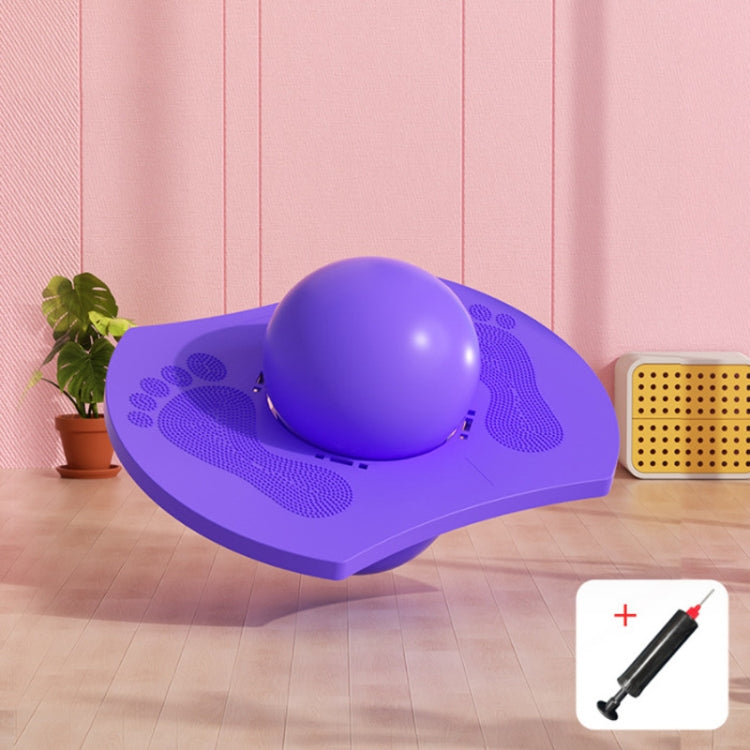 Jumping Ball Increase Children Balance Sense Training Sports Equipment, Color: Purple without Handrails - Balls by PMC Jewellery | Online Shopping South Africa | PMC Jewellery