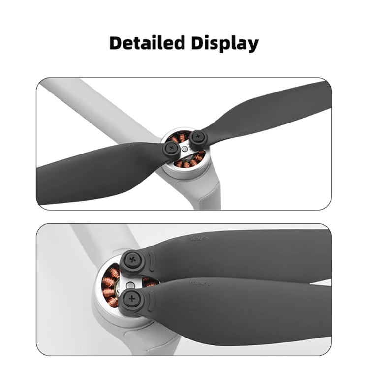 For DJI Mini 4 Pro 2pairs  Drone Propeller Blades 6030F Props Replacement Parts - DIY Propeller by PMC TechLife | Online Shopping South Africa | PMC TechLife