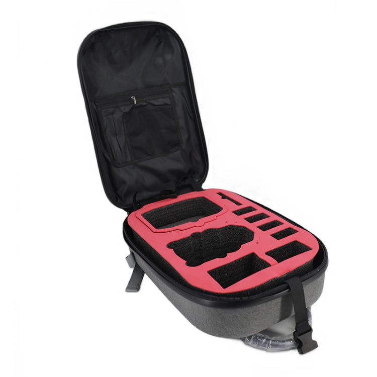 For DJI Mini 4 Pro Drone Storage Bag Carbon Fiber Backpack, Spec: Brushed Style - Carry Cases & Bags by PMC TechLife | Online Shopping South Africa | PMC TechLife | Buy Now Pay Later Mobicred