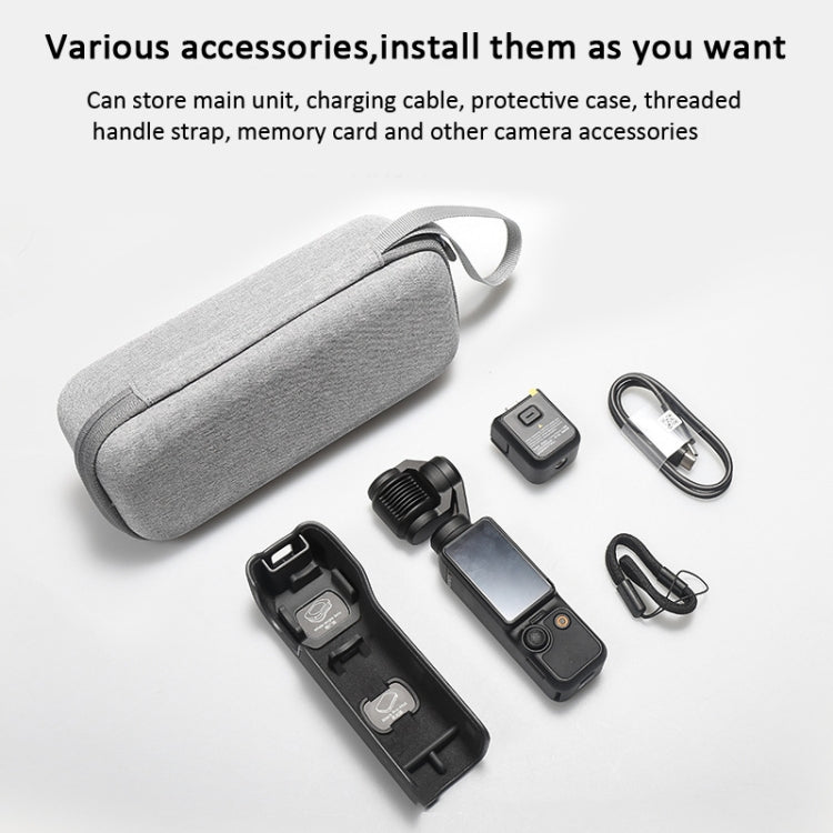 For DJI Pocket 3 Storage Bag Carrying Case Protective Box(Standard Black) - Case & Bags by PMC TechLife | Online Shopping South Africa | PMC TechLife
