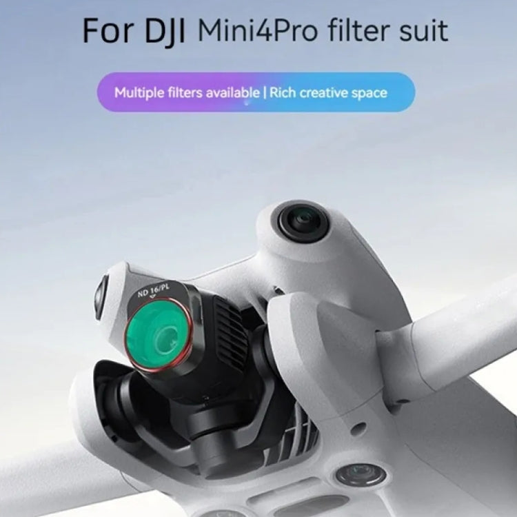 For DJI MINI 4 Pro Drone Lens Filter, Spec: ND64PL - Mavic Lens Filter by PMC Jewellery | Online Shopping South Africa | PMC Jewellery | Buy Now Pay Later Mobicred