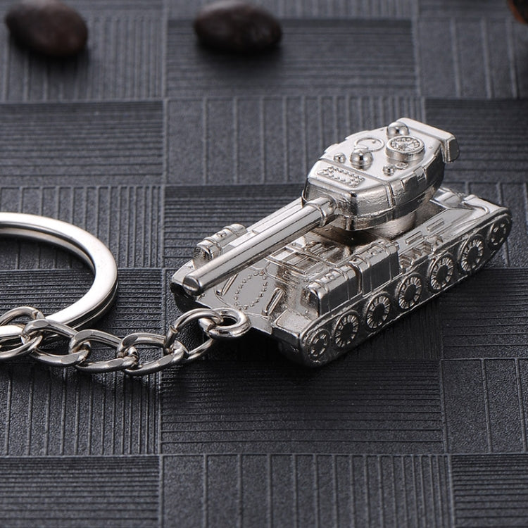 Men Car Pendant Personalized Tank World Model Keychain(Tank Silver) - Key Rings by PMC TechLife | Online Shopping South Africa | PMC TechLife | Buy Now Pay Later Mobicred