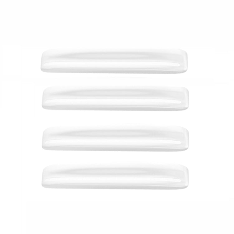 4pcs/set Car Rearview Mirror Body ABS Anti-collision Strip(Pearl White) - Anti Collision Sticker by PMC Jewellery | Online Shopping South Africa | PMC Jewellery | Buy Now Pay Later Mobicred