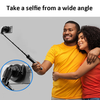 1.5m Magnetic Phone Extendable Selfie Stick Tripod with Wireless Remote  ws-22001- 4 - Selfie Sticks by PMC Jewellery | Online Shopping South Africa | PMC Jewellery | Buy Now Pay Later Mobicred