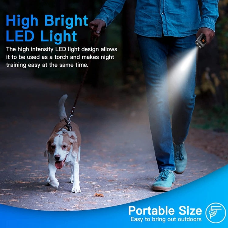 Dual Probe Dual Drive Ultrasonic Stop Barker Pet Trainer(Silver Gray) - Training Aids by PMC TechLife | Online Shopping South Africa | PMC TechLife | Buy Now Pay Later Mobicred