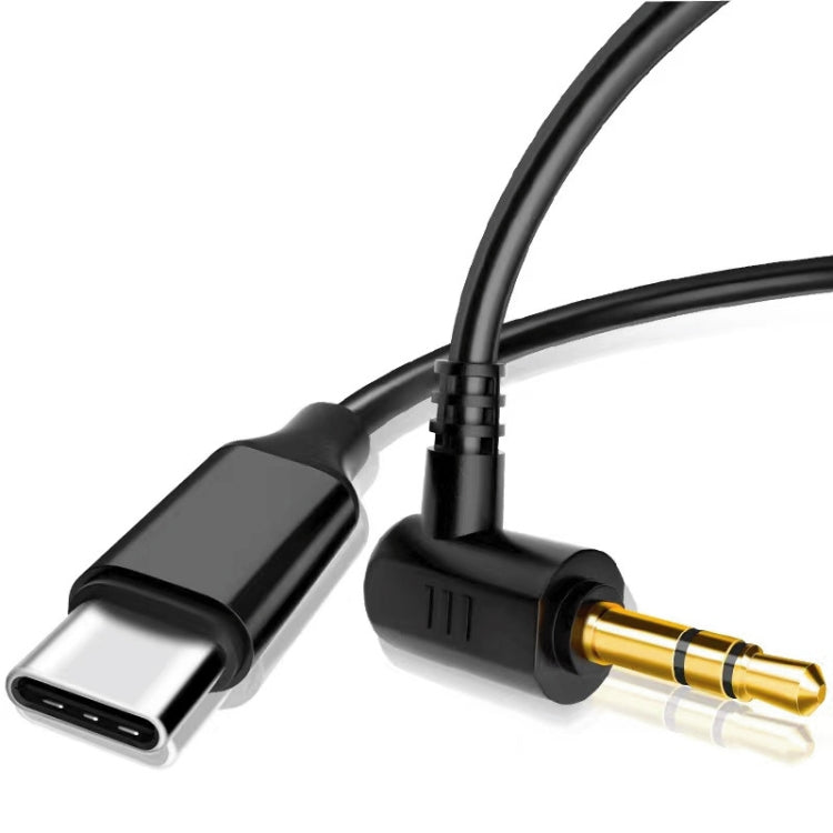 USB-C / Type-C To 3.5mm Male TRS Audio Adapter Cable For DJI Osmo Action 4 / 3 / 2 / Pocket 3(Black) -  by PMC Jewellery | Online Shopping South Africa | PMC Jewellery | Buy Now Pay Later Mobicred