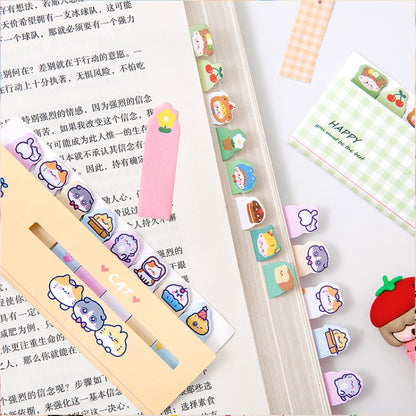 120sheets /Set Kawaii Sticky Tab Note Page Marker Writable and Repositionable File Flags, Spec:  Cat - Memo Paper by PMC Jewellery | Online Shopping South Africa | PMC Jewellery | Buy Now Pay Later Mobicred