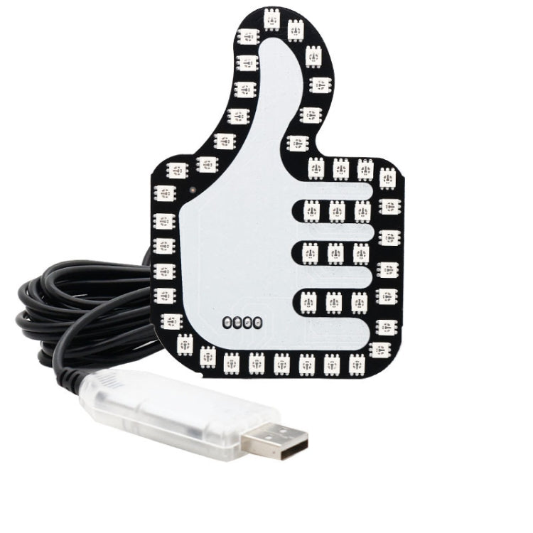 Car Interactive Finger Light Multi-function Warning Anti-rear Collision Light(Thumbs Up) - Warning Lights by PMC TechLife | Online Shopping South Africa | PMC TechLife | Buy Now Pay Later Mobicred
