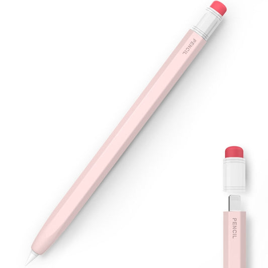 For Apple Pencil 1 AhaStyle PT180-1 Retro Stylus Protective Case Drop Proof Capacitive Pen Cover(Pink) - Pencil Accessories by AhaStyle | Online Shopping South Africa | PMC Jewellery | Buy Now Pay Later Mobicred