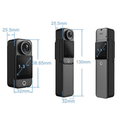 4K/30FPS 5G/2.4G HD Night Video Outdoor Waterproof Riding Record Thumb Camera, Spec: Standard Black - Video Cameras by PMC Jewellery | Online Shopping South Africa | PMC Jewellery | Buy Now Pay Later Mobicred