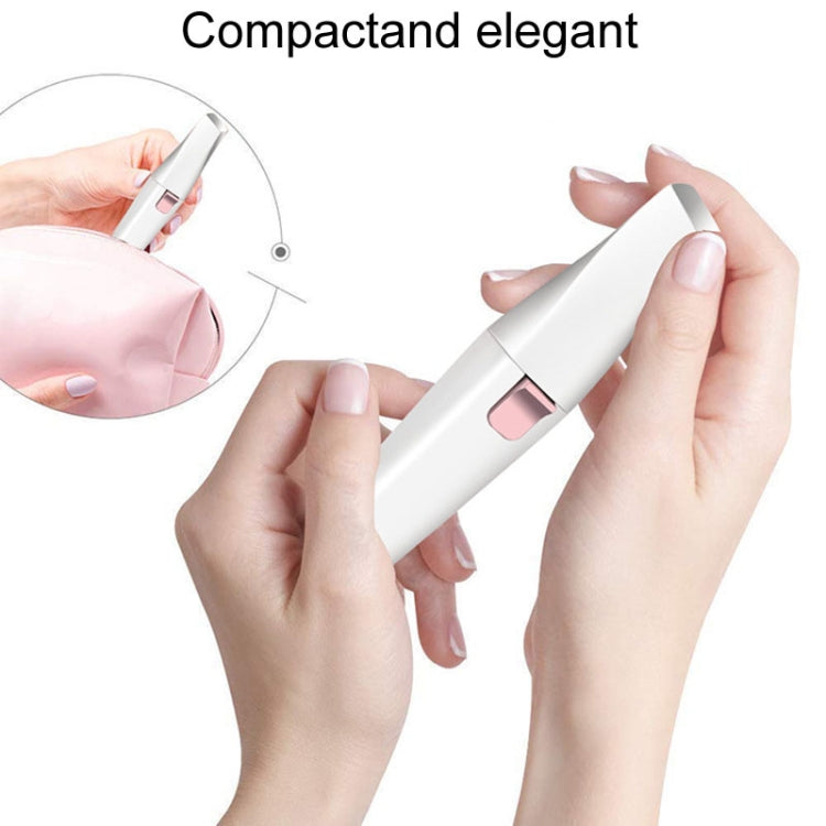 2 In 1 Electrical Eyebrow Trimmer Ladies Shaver Eyebrow Shapers, Model: USB Charging White - Hair Removal by PMC Jewellery | Online Shopping South Africa | PMC Jewellery | Buy Now Pay Later Mobicred