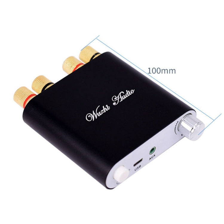 100W+100W Bluetooth Audio Digital Amplifier Board Module AUX USB External Sound Card(Black) - free shipping - PMC TechLife - Order now!