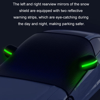 Car Front Windshield Snow and Anti-freeze Thickened Car Cover, Size: Black Yellow SUV - Window Foils & Solar Protection by PMC Jewellery | Online Shopping South Africa | PMC Jewellery | Buy Now Pay Later Mobicred