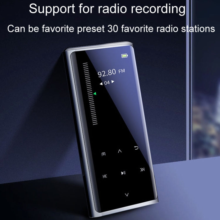 M27 1.8 Inch Bluetooth MP3/MP4 Music Player E-Book Recorder, Size: 32GB(Black) - MP3 Player by PMC TechLife | Online Shopping South Africa | PMC TechLife | Buy Now Pay Later Mobicred