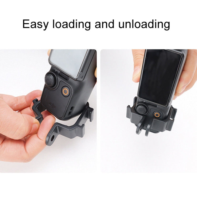 For DJI OSMO Pocket 3 Expansion Bracket Adapter Gimbal Camera Mounting Bracket Accessories, Style: Expand Bracket+Backpack Clip+Mini Triplet - Mount & Holder by PMC TechLife | Online Shopping South Africa | PMC TechLife | Buy Now Pay Later Mobicred