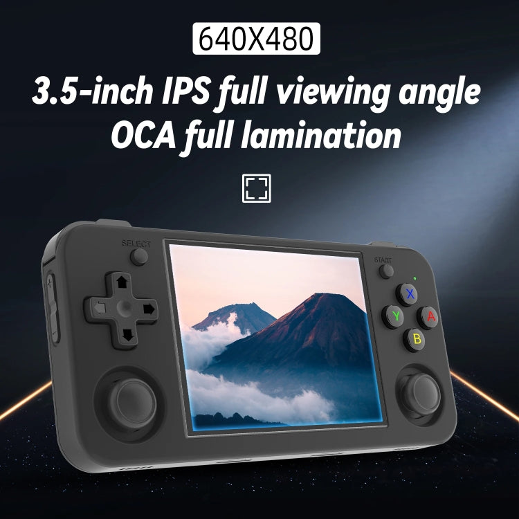 ANBERNIC RG35XX H Handheld Game Console 3.5 Inch IPS Screen Linux System 64GB+128GB(Transparent White) - Pocket Console by ANBERNIC | Online Shopping South Africa | PMC Jewellery | Buy Now Pay Later Mobicred