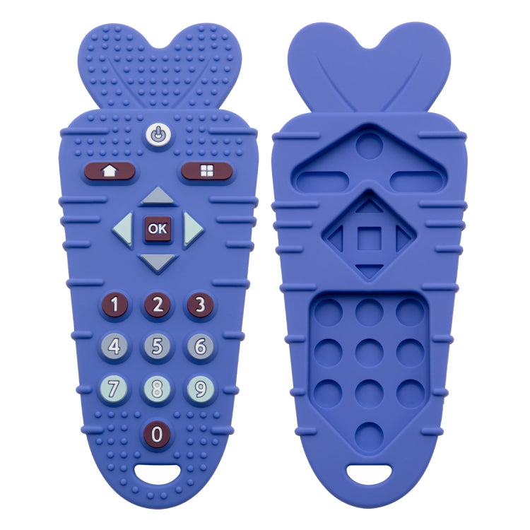 Baby Remote Control Teether Baby Anti Hand Eating Teething Stick Toys(Royal Blue) - Baby Toys by PMC TechLife | Online Shopping South Africa | PMC TechLife