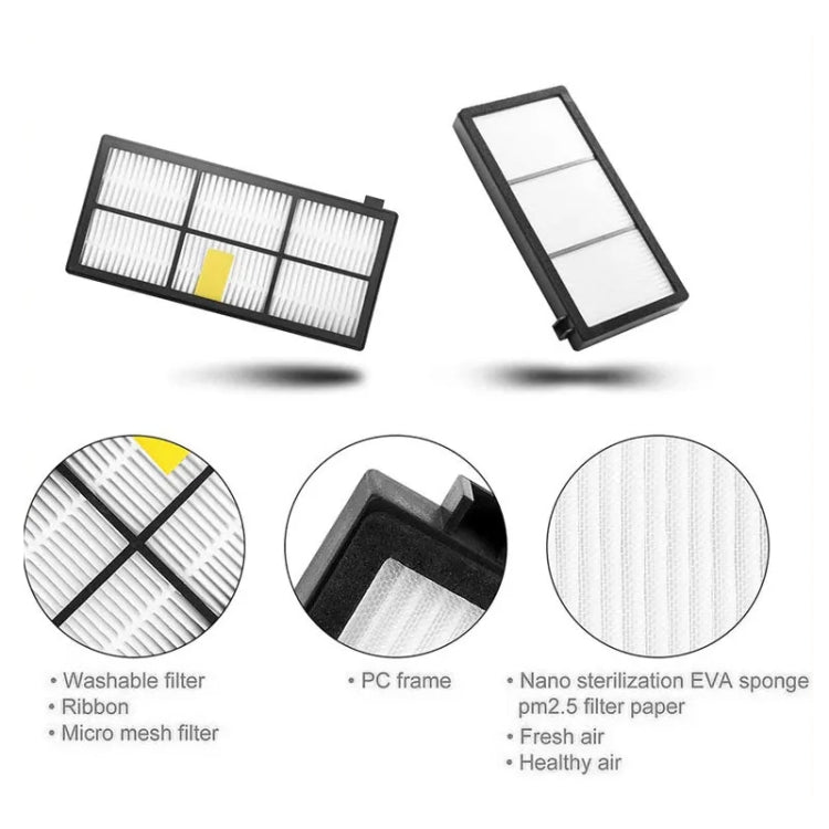 19 In 1 Sweeper Accessories For iRobot Roomba 800 & 900 Series - For iRobot Accessories by PMC TechLife | Online Shopping South Africa | PMC TechLife | Buy Now Pay Later Mobicred