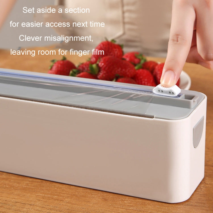 Wall-mounted Magnetic Cling Film Kitchen Paper Storage Cutter(Single Cutter) - Cutter & Peeler by PMC TechLife | Online Shopping South Africa | PMC TechLife