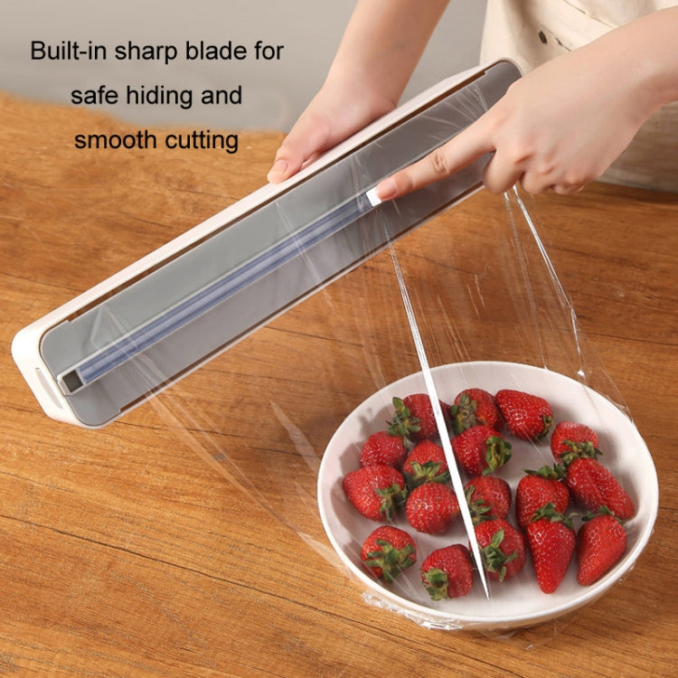 Wall-mounted Magnetic Cling Film Kitchen Paper Storage Cutter(Single Cutter) - Cutter & Peeler by PMC TechLife | Online Shopping South Africa | PMC TechLife