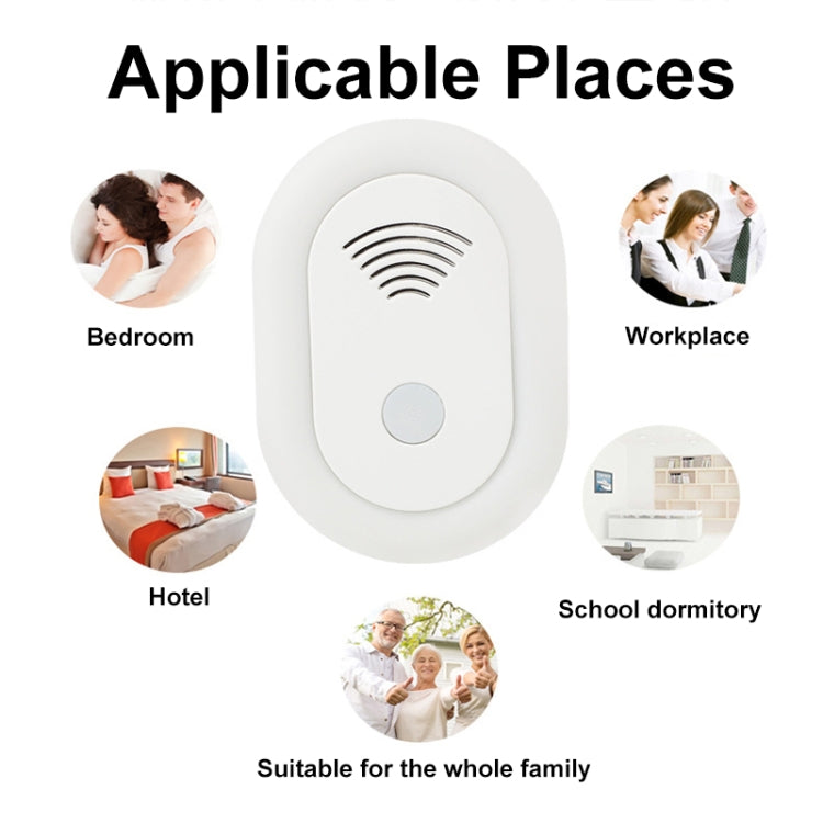 Adjustable Night Light Ultrasonic Mosquito Repeller Mini Home Electronic Mouse Repeller, Spec: US Plug(White) - Repellents by PMC Jewellery | Online Shopping South Africa | PMC Jewellery