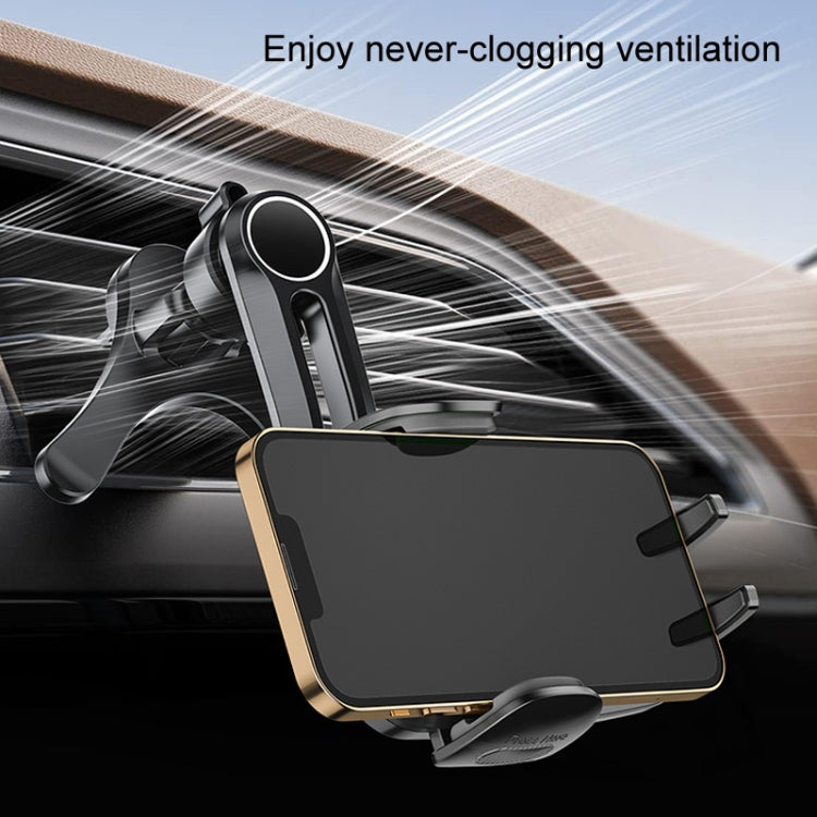 Car Air-conditioning Vent Y-shaped Base Mobile Phone Holder, Color: Ninth Generatio Green - Car Holders by PMC TechLife | Online Shopping South Africa | PMC TechLife | Buy Now Pay Later Mobicred