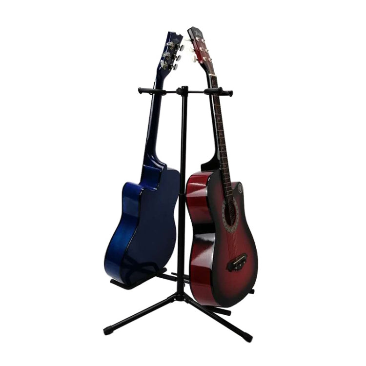 Adjustable Double Guitar Stand Holds Two Electric Or Acoustic Guitars - Stringed Instruments Accessories by PMC TechLife | Online Shopping South Africa | PMC TechLife