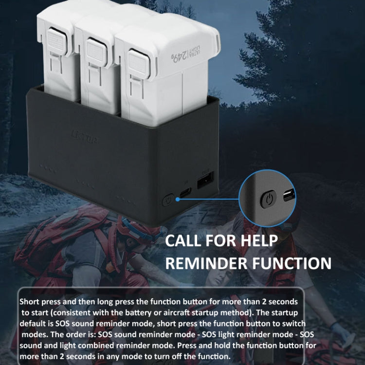 For DJI Mini 4 Pro / Mini 3 Pro Drone LKTOP 100W Two Way Charging Hub - free shipping - PMC TechLife - Order now!