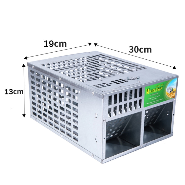 Double Door Large Home Indoor Automatic Mouse Trap Cage Catch Mouse Trap - Traps by PMC TechLife | Online Shopping South Africa | PMC TechLife | Buy Now Pay Later Mobicred