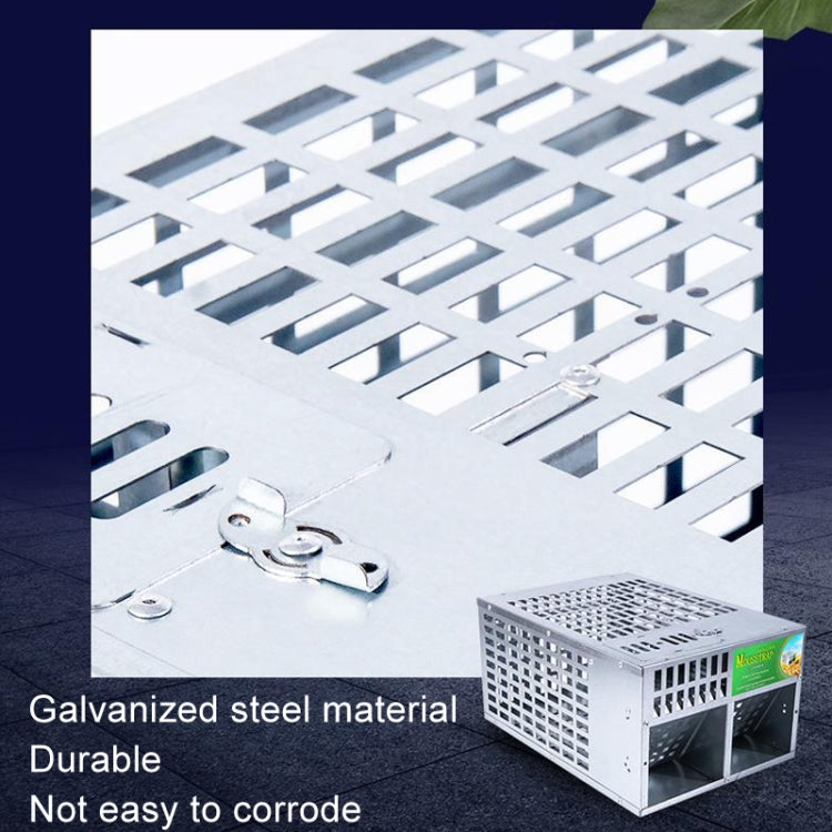 Double Door Large Home Indoor Automatic Mouse Trap Cage Catch Mouse Trap - Traps by PMC TechLife | Online Shopping South Africa | PMC TechLife | Buy Now Pay Later Mobicred