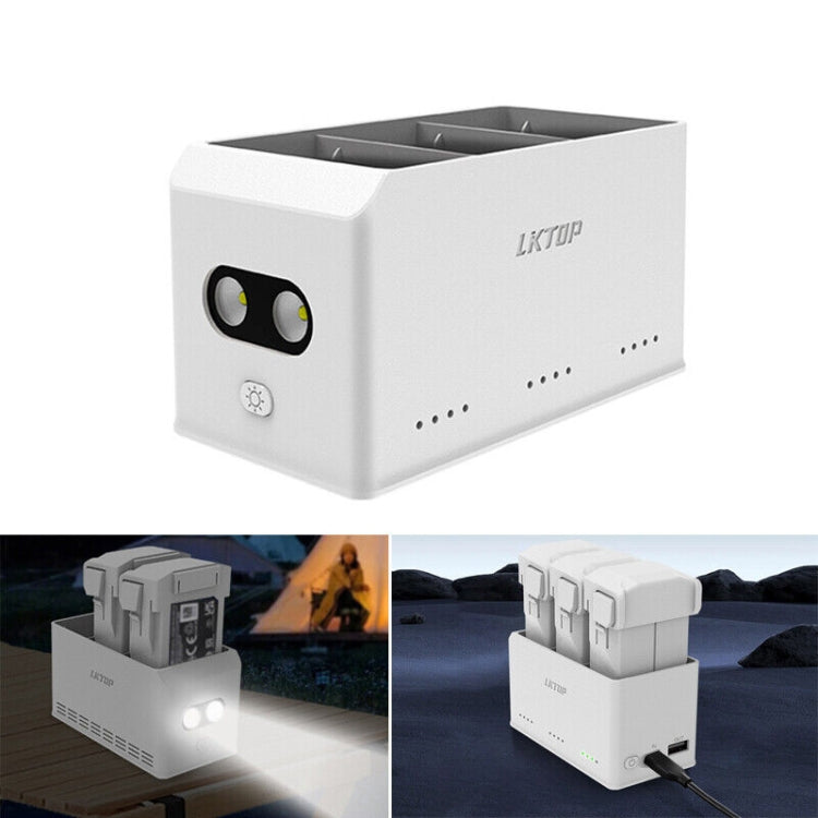 For DJI Mini 4 Pro / Mini 3 Pro Drone LKTOP 37W Two Way Charging Hub - free shipping - PMC TechLife - Order now!