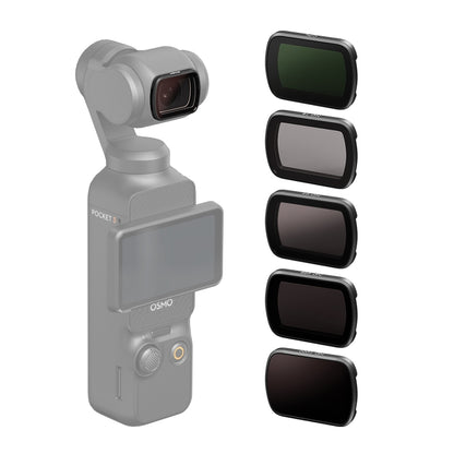 For DJI Osmo Pocket 3 aMagisn HD Double Sided Coated Filters Sports Camera Protective Goggles, Style: ND16+ND64+ND256+ND1000 - Lens Accessories by aMagisn | Online Shopping South Africa | PMC Jewellery | Buy Now Pay Later Mobicred