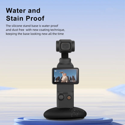 For DJI Osmo Pocket 3 aMagisn Desktop Silicone Base Car Sports Camera Accessories(Base+Double-sided Glue) - Mount & Holder by aMagisn | Online Shopping South Africa | PMC Jewellery | Buy Now Pay Later Mobicred