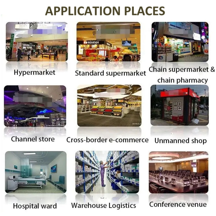 2.1 Inch E-ink Screen Bluetooth Smart Electronic Labels Support Custom Text/Picture/QR Code/Barcode - Store & Supermarket Supplies by PMc TechLife | Online Shopping South Africa | PMc TechLife | Buy Now Pay Later Mobicred