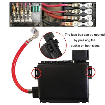 For Volkswagen BORA/Golf 4 Battery Fuse Box(1J0937550) - Fuse by PMC Jewellery | Online Shopping South Africa | PMC Jewellery