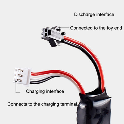 BMAX 11.1V High Rate 30C Discharge Water Marble Rifle Rechargeable Li-Ion Battery, Plug: XT30 - Li-ion Batteries by PMC Jewellery | Online Shopping South Africa | PMC Jewellery | Buy Now Pay Later Mobicred