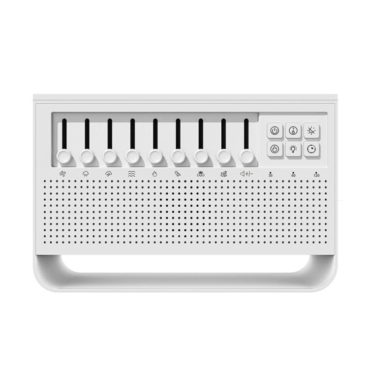 C221 Bluetooth White Noise Flame Aromatherapy Machine Home Desktop Humidifier(English Version) - free shipping - PMC TechLife - Order now!