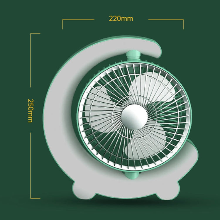 F11 USB Charging Cool Marquee Desktop Portable Fan(Sky Blue) - Electric Fans by PMC TechLife | Online Shopping South Africa | PMC TechLife | Buy Now Pay Later Mobicred