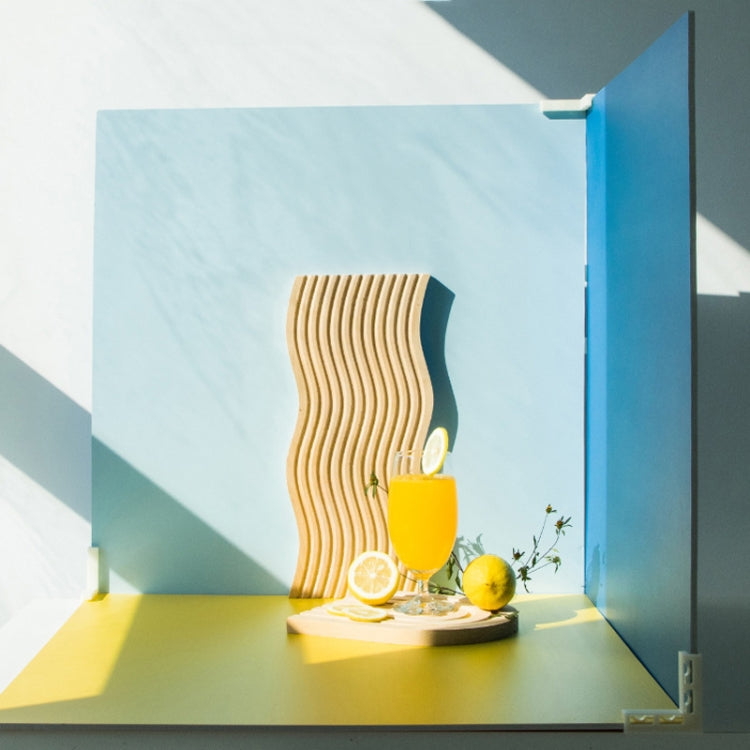 2pcs 40cm Double-Sided Background Board + 7pcs Backdrop Paper Photography Props Set, Spec: Set 2 - Solid Color by PMC TechLife | Online Shopping South Africa | PMC TechLife | Buy Now Pay Later Mobicred