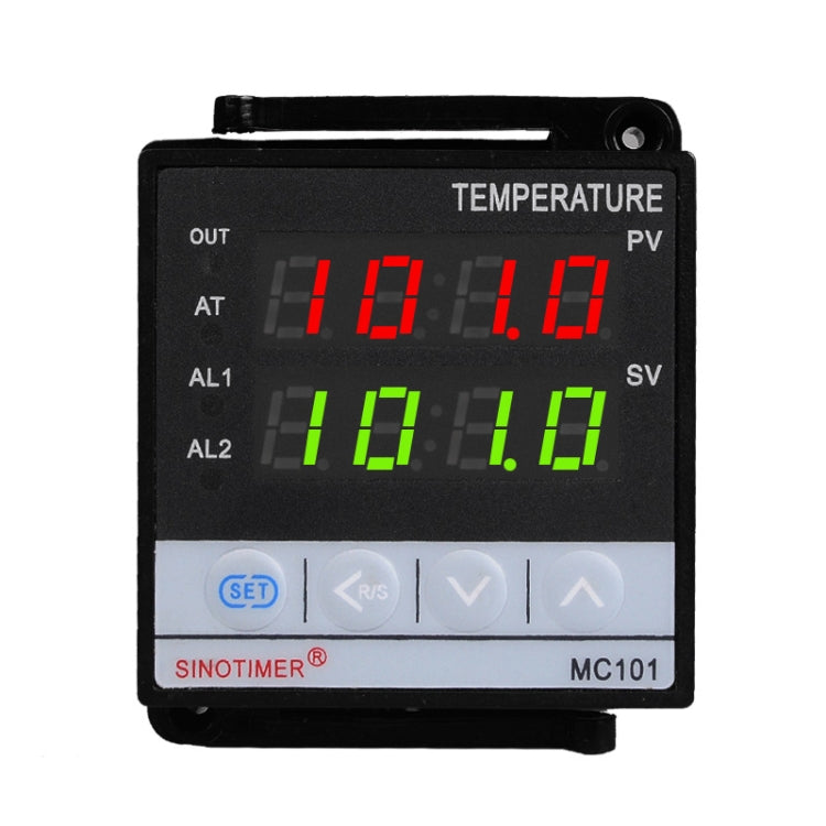 SINOTIMER MC101 Universal Input Short Case PID Intelligent Temperature Controller Meter Heating Cooling Relay SSR Solid State Output - Thermostat & Thermometer by SINOTIMER | Online Shopping South Africa | PMC TechLife | Buy Now Pay Later Mobicred