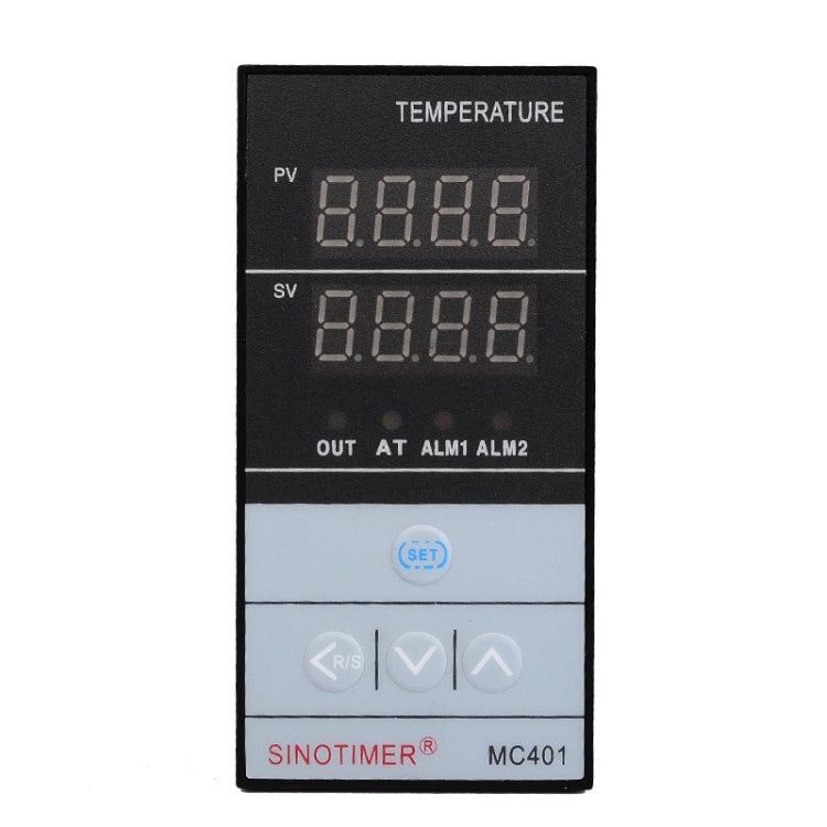 SINOTIMER MC401 Universal Input Short Case PID Intelligent Temperature Controller Meter Heating Cooling Relay SSR Solid State Output - Thermostat & Thermometer by SINOTIMER | Online Shopping South Africa | PMC Jewellery | Buy Now Pay Later Mobicred