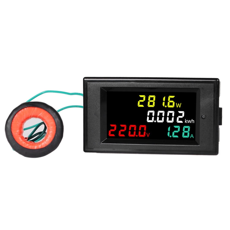 SINOTIMER SPM002 Liquid Crystals AC Digital Voltage And Current Meter Power Monitor, Specification: AC200-450V 100A - Current & Voltage Tester by SINOTIMER | Online Shopping South Africa | PMC Jewellery | Buy Now Pay Later Mobicred