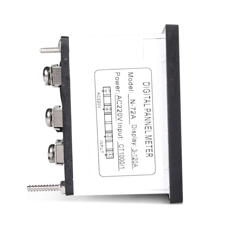 SINOTIMER N-72A AC Current Signal Indicator Square Turntable LED Digital Ammeter - free shipping - PMC TechLife - Order now!