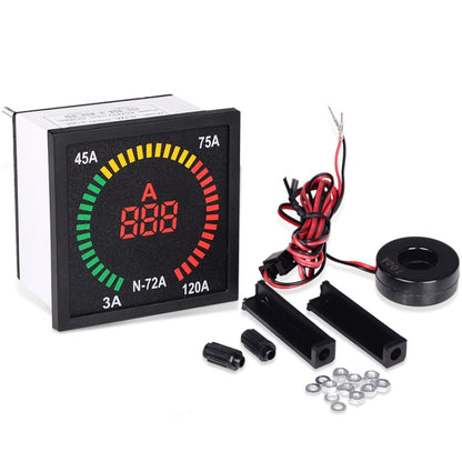 SINOTIMER N-72A AC Current Signal Indicator Square Turntable LED Digital Ammeter - Current & Voltage Tester by SINOTIMER | Online Shopping South Africa | PMC Jewellery | Buy Now Pay Later Mobicred