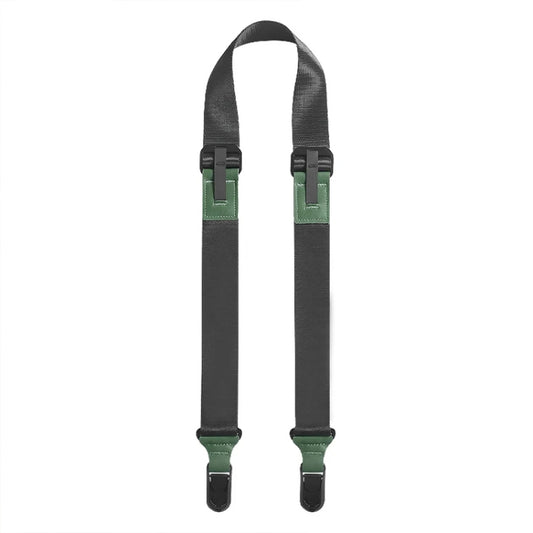 Quick Release Mirrorless Camera Crossbody Strap SLR Camera Decompression Halter Strap(Black+Green) - Camera Strap by PMC Jewellery | Online Shopping South Africa | PMC Jewellery | Buy Now Pay Later Mobicred