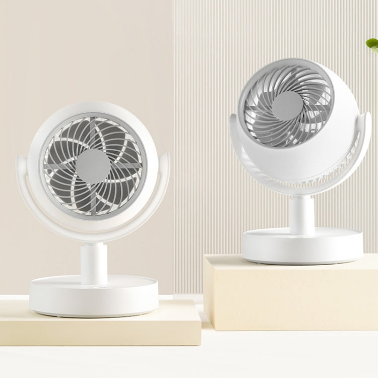 Desktop Air Circulation Fan Household Office Compact Mute Electrical Fan, Style: Battery Model - Electric Fans by PMC TechLife | Online Shopping South Africa | PMC TechLife | Buy Now Pay Later Mobicred